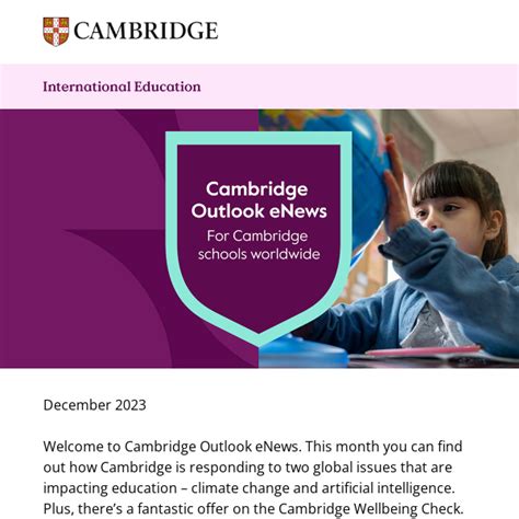 cambridge outlook email.